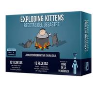 Exploding Kittens EKIRFD01ES Ricette del Disastro - Gioco di carte in spagnolo, da 2 a 5 giocatori- versione spagnola