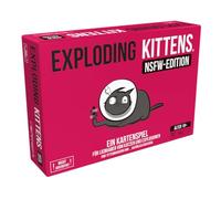 Exploding Kittens, Exploding Kittens: NSFW Edition (edizione 2024), gioco di base, gioco di carte, gioco di carte, 2-5 giocatori, dai 18+ anni, 15 minuti - versione tedesca