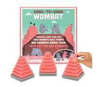 Exploding Kittens Hand to Hand Wombat Card Game by Fun Family Card Games for Adults Teens & Kids - Fun Party Games, 3-6 players