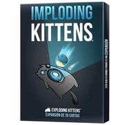 Exploding Kittens | Imploding Kittens | Espansione | Gioco di Carte per gli Amanti dei Gatti e delle Esplosioni | Da 7 Anni | Da 2 a 6 Giocatori | 15 Minuti per Partita- versione spagnola