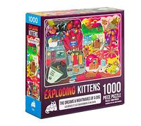 Exploding Kittens Jigsaw Puzzles for Adults -The Dreams & Nightmares of a Dog - 1000 Piece Jigsaw Puzzles For Family Fun & Game Night