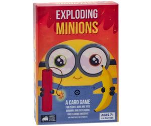 Exploding Kittens - Minions - Card Games for Adults Teens & Kids - Fun Family Games - A Russian Roulette Card Game