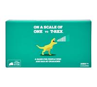 On a Scale of One to Trex by Exploding Kittens - Card Games for Adults Teens & Kids - Fun Family Games