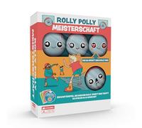Exploding Kittens Presenta: Rolly Polly Campionato. Gioco di carte per 2-6 persone dai 4 anni in su, perfetto gioco di carte di famiglia attivo per la serata di gioco con bambini e solo 10 minuti di