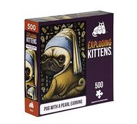 Exploding Kittens- Puzzles Cane Puzzle, Multicolore, PPUG-500-6