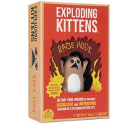 Exploding Kittens Rage Mode, 2-5, Age 7+, Competitive Party Game | Turn up the chaos with brutal new actions, traps, sabotage, and a collectible Rage Cat in fast 15-minute games.