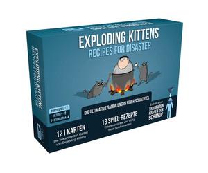 Exploding Kittens Ricette per il disastro Gioco, Colore multicolore, colorato, 3. Sammelbox, EXKD0022 - versione tedesca