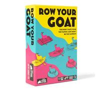Exploding Kittens Row Your Goat: By, 2-6 Players, Age 7+ Fast Card Game | Play goat cards, spot matching colors or boats, and grab a lifesaver fast. The slowest player collects the pile! Family Game