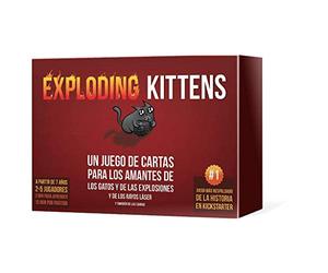 Exploding Kittens - Set di Carte, ekek0001 - Lingua Spagnola