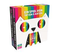 Exploding Kittens, Un Gioco di Zampe e Gatti, Gioco di abilità, 2 Giocatori, dai 7+ Anni, 15 Minuti, Tedesco