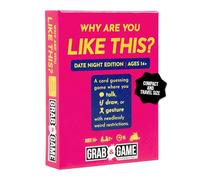 Exploding Kittens Why Are You Like This? Grab & Game Date Night Edition by Compact Travel-Sized Party Card Game for Adults, Teens, and Families - 2 Player, 15-Minute Gameplay - Ages 14+