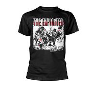 EXPLOITED, THE - ARMY LIFE (BLACK) BLACK T-Shirt Small