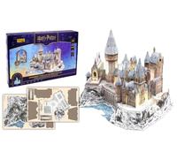 EXPLORA - Castello di Hogwarts luminoso - Licenza ufficiale di Harry Potter - Puzzle 3D - 540312-202 pezzi - Senza colla o forbici - Set di costruzione - Regalo - Modello - Da 8 anni