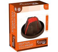 EXPLORA - Esperienza Vulcano - Esperienza Scientifica - 549909 - Istruzioni per l'Assemblaggio e Quiz Educativo - Eruzione Vulcanica - Geologia - Kit di Scoperta - Scienziato - A partire da 8 anni