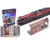 EXPLORA - Hogwarts Express - Licenza ufficiale di Harry Potter - Puzzle 3D - 540303-172 pezzi - Senza colla o forbici - Educativo - Set di costruzione - Regalo - Modello - Da 8 anni