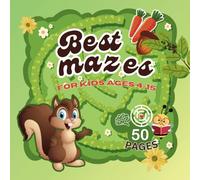Explore 50+ Mazes of All Levels - Perfect for Young Puzzle Lovers!: 50+ Fun and Engaging Mazes - from easy mazes for younger kids to more challenging paths for older adventurers.