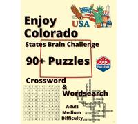 Explore Colorado: Local Legends, Nature & Nostalgia: 90+ Word Puzzles