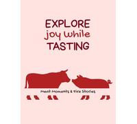 Explore Joy While Tasting | Meat: Recipe Keepsake Journal with Prompts | A-Z Interactive Journal | Culinary Adventure Notebook with Personal Recipe ... Scrapbook | Gift for Women Men Food Lovers