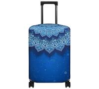 Explore Land Copertura protettiva per valigie da viaggio, adatta per bagagli da 45,7 a 81,7 cm, Viole Blu, S, Viole Blu