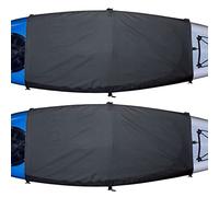 Explore Land Copertura Universale per Cabina di Guida per Kayak, Impermeabile, per Interni ed Esterni, Confezione da 2, Standard, 111,8 x 71,1 cm, Nero