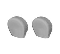 Explore Land Set di 2 coperture protettive resistenti per pneumatici per camion, SUV, rimorchi, camper, universali, per pneumatici di diametro 66-73 cm, colore: carbone