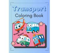 Explore Over 50 Exciting Vehicles to Color and Trace - From Cars and Trucks to Trains, Boats, and More!