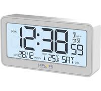 EXPLORE RDC1000 BIANCA OROLOGIO SVEGLIA CON TEMPERATURA NUOVA