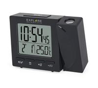 EXPLORE SCIENTIFIC Orologio radiocontrollato con proiezione ora RDP1001, nero
