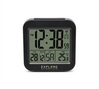 Explore Scientific - Rdc1008 Orologio Radiocontrollato Da Viaggio,-black Explore Scientific