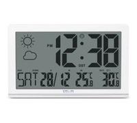 Explore Scientific Orologio da parete RDC8001 Jumbo Radiocontrollato, temp. int/est, 1 sensore B
