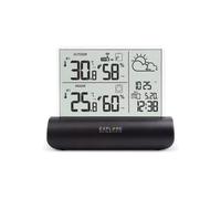 Explore Scientific Stazione barometrica GLASS LCD Black e Clear WSH4501