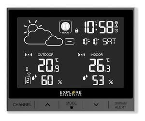 Explore Scientific Stazione barometrica Mini Deluxe Gray WHS5000