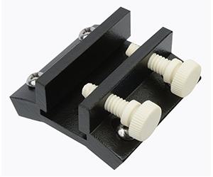 Explore Scientific Supporto cercatore 8x50 nero per tubo telescopio | Per cercatori Bresser Messier ed Explore Scientific 8x50, fissaggio a vite sul tubo, quattro viti M5 incluse