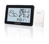 Explore Scientific Sveglia digitale Nero a batteria