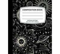 Explore the Wonders of the Universe with This Stunning Vintage Cosmos 7.5" x 9.25" Lined Notebook for Writing, Journaling, or Studying