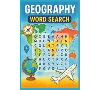 Explore the World: Geography Word Search for Kids and Adults: Brain-Boosting Puzzles for Kids, Teens, and Adults