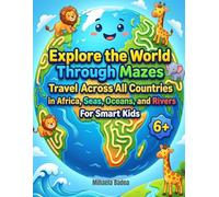 Explore the World Through Mazes: Travel Across All Countries in Africa, Seas, Oceans, and Rivers