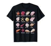 Explore Types of Seashells for Your Beach Vacation Adventure Maglietta