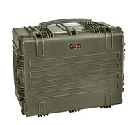 EXPLORER Cases 7745 G - Custodia protettiva impermeabile antipolvere multiuso con schiuma e ruote, colore: Verde militare