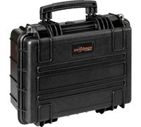 Explorer Cases Valigetta portaoggetti outdoor 3818HL.B black with pick & pluck