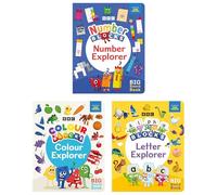 Explorer Collection 3 Books Collection Set (Alphablocks: Letter Explorer, Colourblocks: Colour Explorer & Numberblocks: Number Explorer)