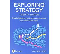Exploring Strategy: Text and Cases