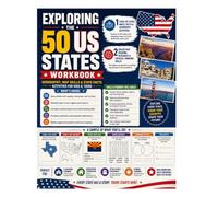 EXPLORING THE 50 US STATES WORKBOOK: GEOGRAPHY, MAP SKILLS & STATE FACTS