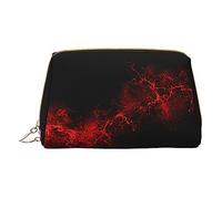 Explosion Burst - Organizer per trucchi, colore rosso e nero, per cosmetici, cura della pelle, accessori, bianco, Taglia unica, Beauty case