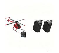 ExploTex Elicottero RC monorotore C184, 1:48, 2,4 GHz, a 4 canali, senza Flybar, mantenimento dell'altezza, determinazione ottica della posizione, avvio e atterraggio premendo un pulsante, con