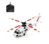 ExploTex K270 UH-60L elicottero realistico con misurazione dell'altezza barometrica, 2,4 GHz, 4 canali, classe 170, 4 rotori, flybarless, regolazione della leva dell'acceleratore sinistra/destra