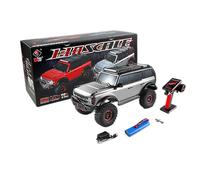 ExploTex Scala 1:10 2,4 GHz 4WD RC Offroad Car con verricello, controllo realistico del veicolo, un regalo per gli appassionati di auto (RTR)