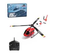 ExploTex WL AS350 2.4G 4CH 3-Blade Flybarless Realistic RC Helicopter Model with Barometric Altitude Hold, Optical Flow Positioning One-Key TOL (RTF)
