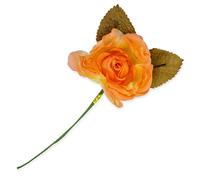 Expo International Vintage Fabric Flower Tulle Peach