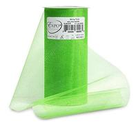 Expo Shiny Tulle Spool of 25-Yard Green